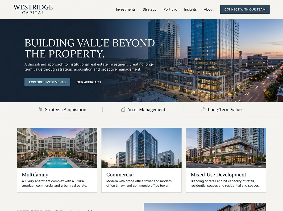 Custom Website Development selected work 3
