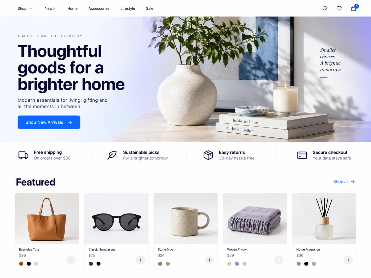 E-Commerce Development — Structure & speed