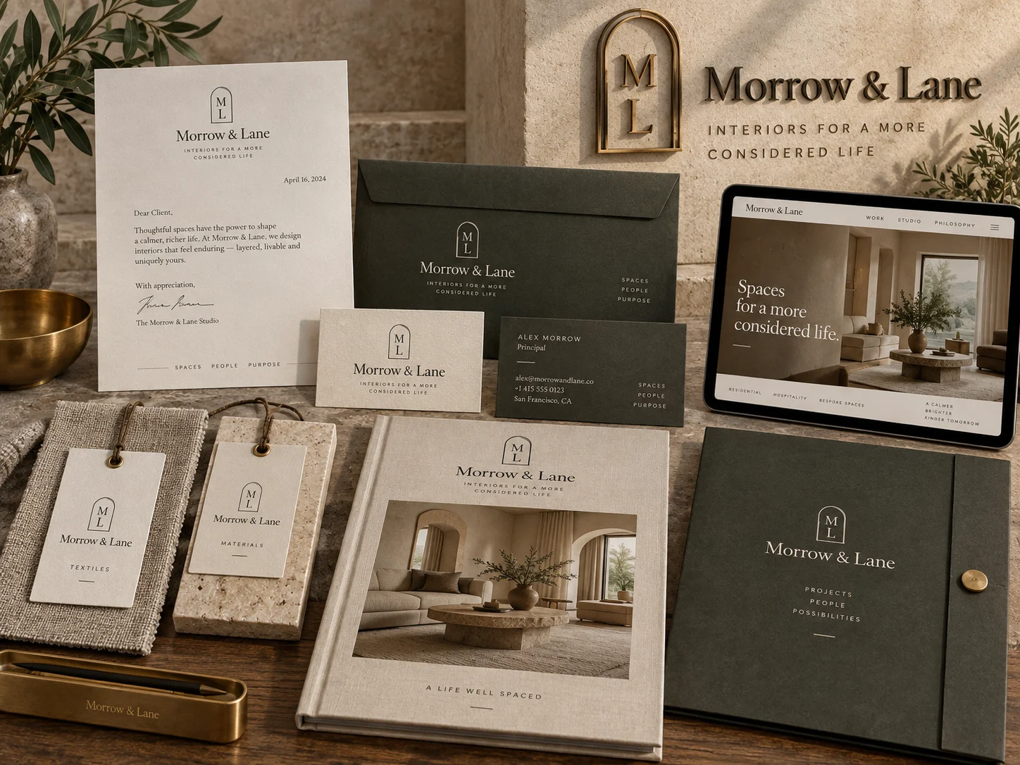 Brand Guidelines — Consistent application