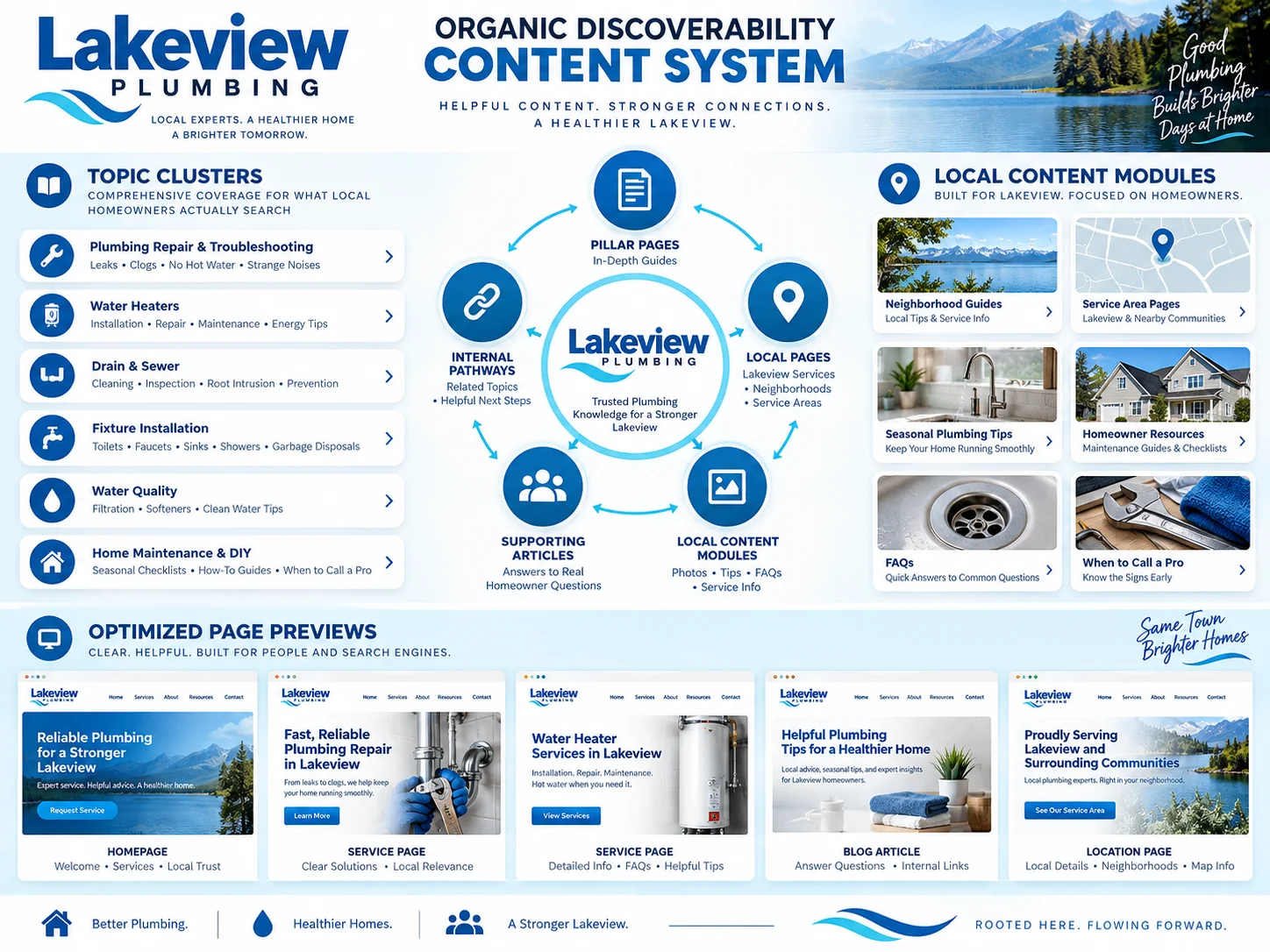 Local SEO — Organic discoverability
