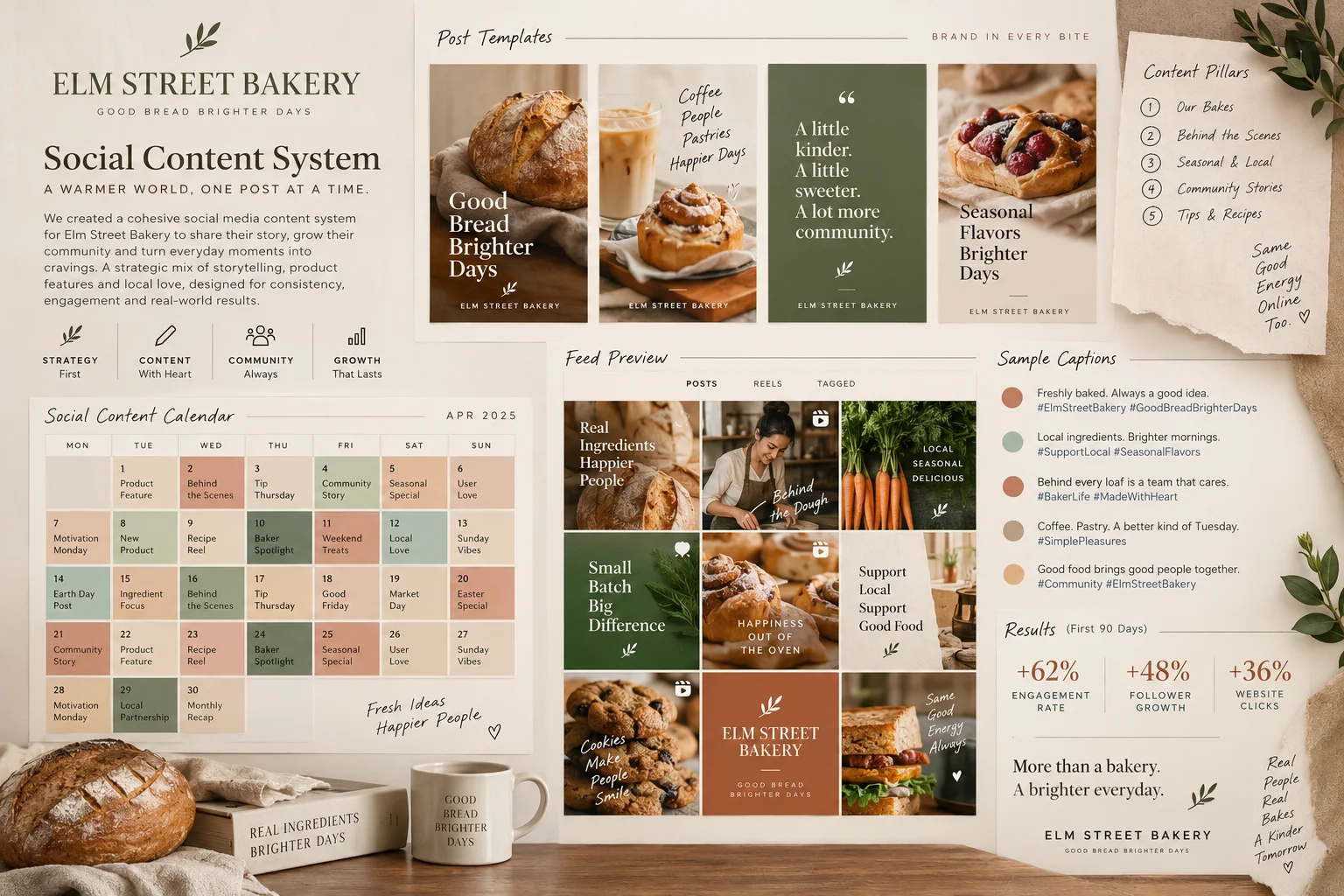Social Media Management — Content system