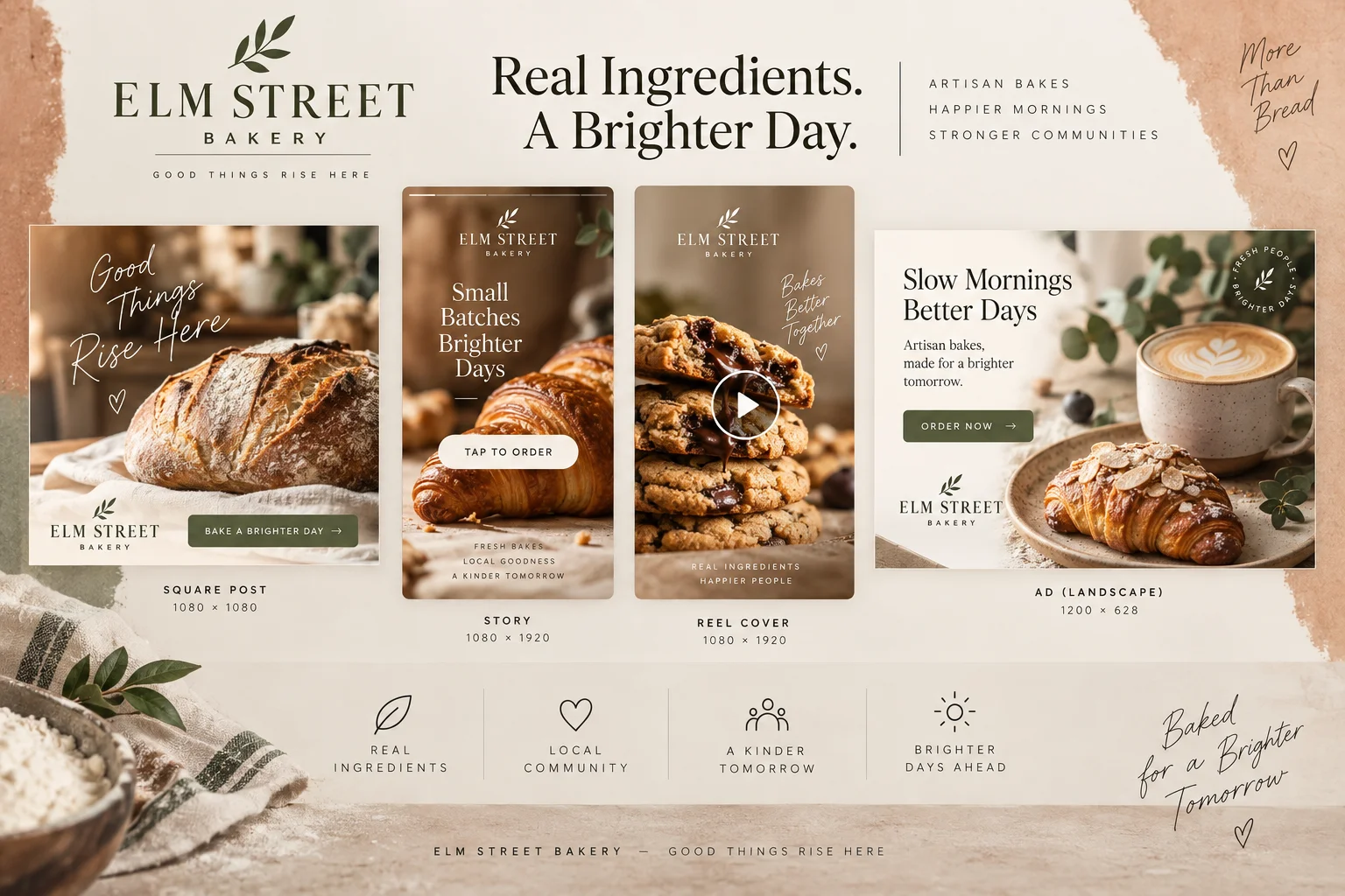 Social Media Management — Platform-ready creative